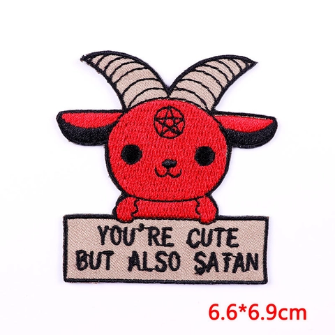 Cartoon Animal Embroidery Patch Iron On Sew On Applique For Clothing Backpack DIY Decoration Fox Corgi Unicorn Cat Patch