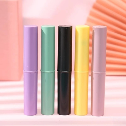 Professional Makeup Brushes Synthetic Fiber Soft Bristles Eye Shadow Blending Concealer Portable Storage Candy Colors