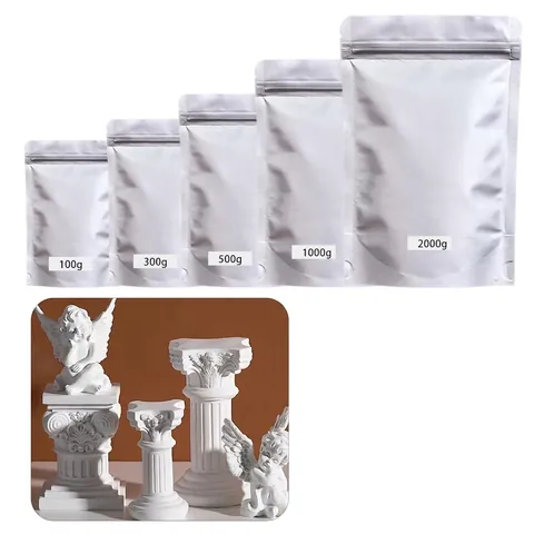 Polvere Di Gesso Super Bianca Alta Durezza Gesso Per Fai Da Te Pietra Aromaterapia Bambole Di Gesso Forniture Artigianali
