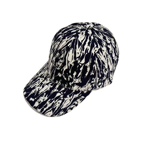 Baseball Cap Abstraktes Marmormuster Polyester Sonnenschutz Casual Streetwear Schirmmütze Für Damen Herren