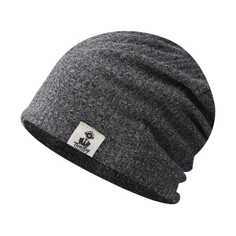 Gebreide Muts Zacht Katoen Borduurwerk Label Slouchy Beanie Winter Herfst Voor Heren Dames Buiten Accessoire