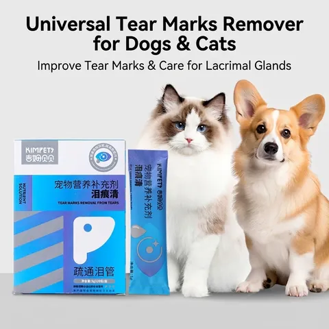 Pet Tear Stain Remover Supplement Natural Plant Extracts Eye Care Nutritional For Cats And Dogs
