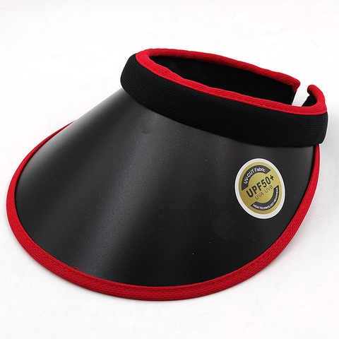 Women Sun Visor Hat UPF 50+ UV Protection Breathable Mesh Wide Brim Outdoor Sport Cycling Tennis Cap