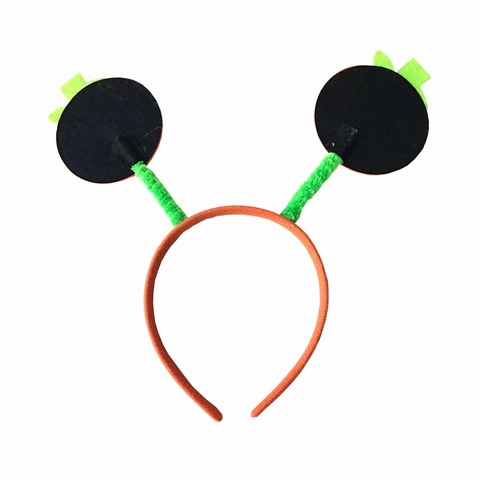 Halloween Kürbis Stirnband Filz Jack-O-Lantern Haarreif Für Maskerade Cosplay Kostüm Party Accessoire Für Kinder Erwachsene