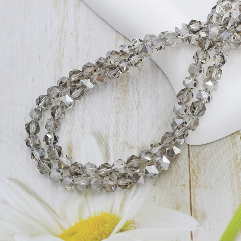 Gefacetteerde Glazen Kralen Gegalvaniseerde Kristallen Tussenkralen Voor DIY Sieraden Maken Armband Ketting Geometrische Knutselen