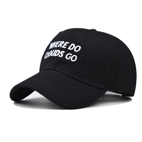 Baseball Cap Cotton Twill Letter Embroidered Adjustable Sun Protection Outdoor Casual Dad Hat For Men And Women