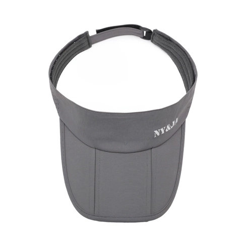 Unisex Sun Visor Hat Quick Dry Polyester Breathable Laser Perforated Empty Top Cap For Outdoor Sports Running Travel