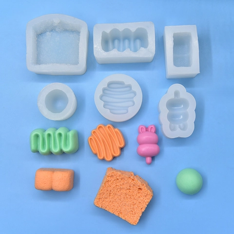 Stampo In Silicone Per Cottura Fai Da Te Torta Sapone Candela Fare Forma Orso Toast Resistente Al Calore Strumento Da Cucina
