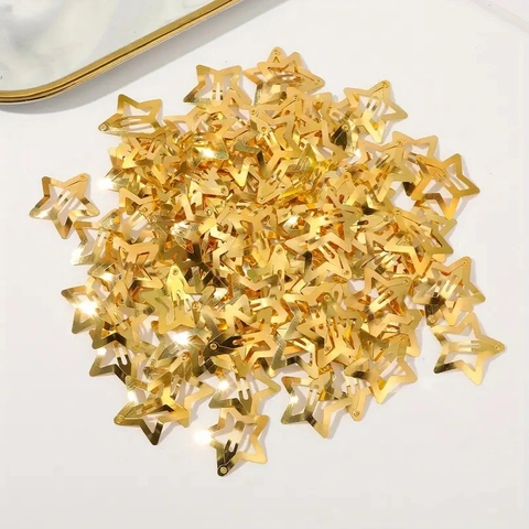 Fermagli Per Capelli A Stella Lega Dorata Metallo Pentagramma Clip Moda Forcina Per Donne Ragazze Styling Copricapo