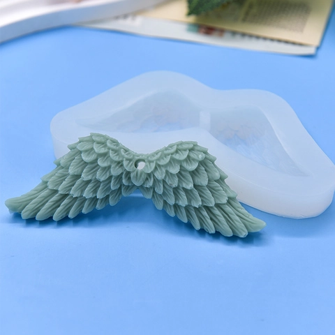 Engelsflügel Silikonform Mit Zarter Federstruktur Für DIY Backen Tortendekoration Fondant Schokolade Harz Handwerk