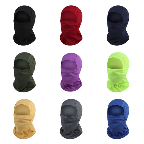 Ademende Mesh Bivakmuts Wielrennen Volledig Gezichtsmasker Sneldrogend UV-Bescherming Winddicht Outdoor Sport Hoofdbedekking Heren Dames