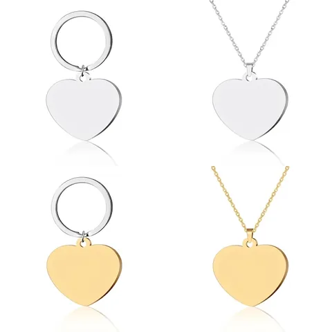 Collana Con Ciondolo A Cuore E Portachiavi In Acciaio Inossidabile Con Poesia Incisa Per Mamma Regalo Vintage Per Donne