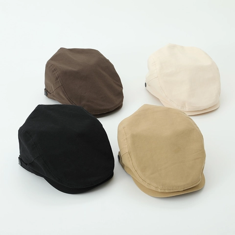 Kids Flat Cap Retro Brooklyn Embroidery Cotton Canvas Adjustable Buckle Newsboy Beret Hat For Boys Toddlers
