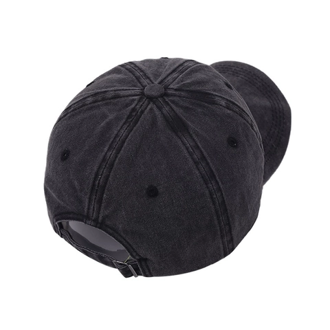Vintage Washed Cotton Baseball Cap For Men Women Kids Adjustable Plain Retro Sun Hat Outdoor Casual Sport Trucker Hat