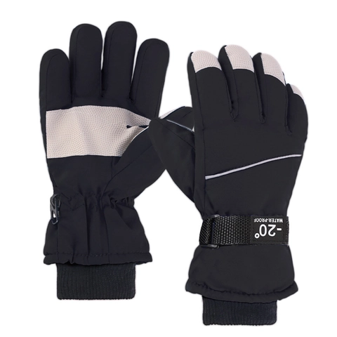 Ski Gloves Waterproof Windproof Thermal Winter Outdoor Sports Anti-Slip Polyester Mittens For Women And Kids