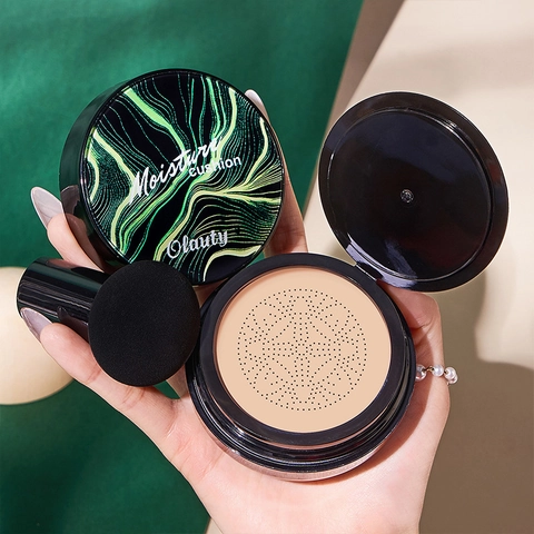 Mushroom Head Luftkissen CC Creme Feuchtigkeitsspendend Wasserdicht Concealer Foundation Mit Schwammquaste Makeup