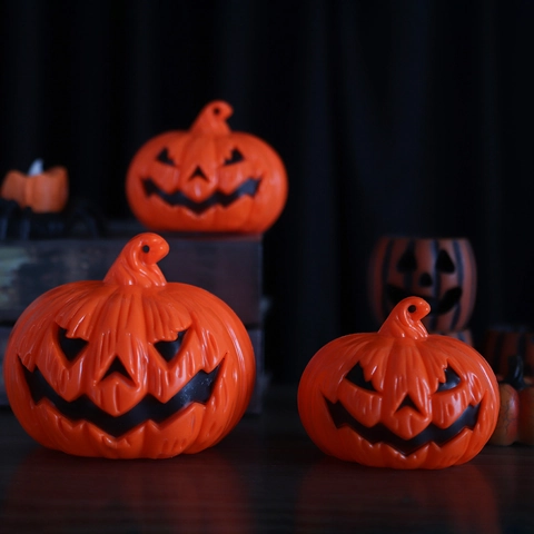 Halloween Kürbis Plastik Party Nachtlichter Dekorative Requisiten