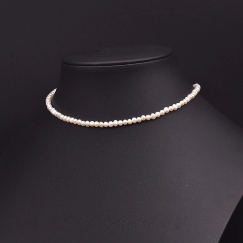 Handgefertigte Natur Süßwasserperlen Halskette Gold Überzogenes Kupfer Choker Barock Blumen Anhänger Schmuck Für Damen Retro Kette
