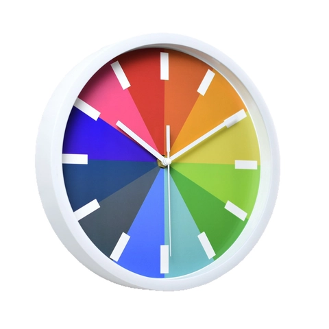 Modern Minimalist Round Wall Clock Silent Quartz Battery Operated Decorative Timepiece For Living Room Bedroom Office