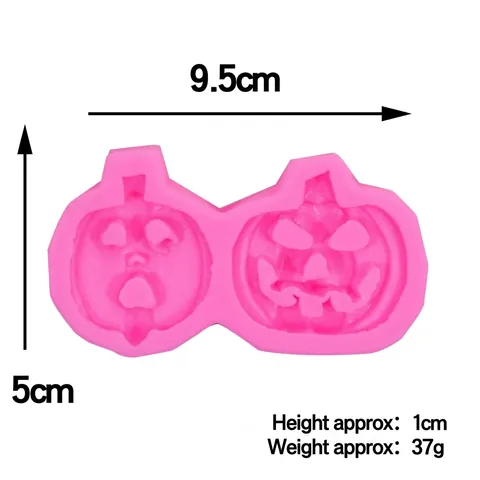 Halloween Silicone Molds Pumpkin Spider Skull Owl Shapes Baking Fondant Chocolate DIY Craft Cake Decorating Tools Gothic