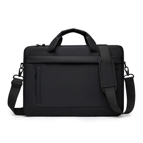 Maletín Para Portátil De Tela Oxford Impermeable Bolso De Viaje De Negocios Con Compartimento Antigolpes Para Hombres