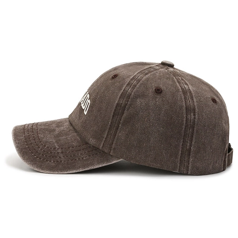 Vintage Washed Cotton Baseball Cap Colorado Embroidery Distressed Dad Hat Adjustable Sun Shade Retro Style For Men Women