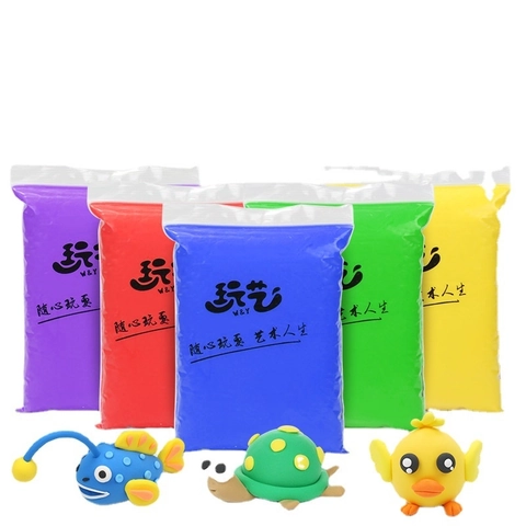 Super Light Air Dry Clay Modeling Dough Colorful Non Toxic Odorless Soft For Kids DIY Crafting School Projects