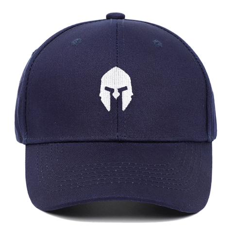 Baseball Cap Cotton Spartan Helmet Embroidery Sun Protection Adjustable Outdoor Sports Casual Hat For Men Women