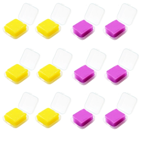 Diamond Painting Glue Clay Wax Mud Square Colorful DIY Point Drill Tools With Storage Box For Crafting Painting