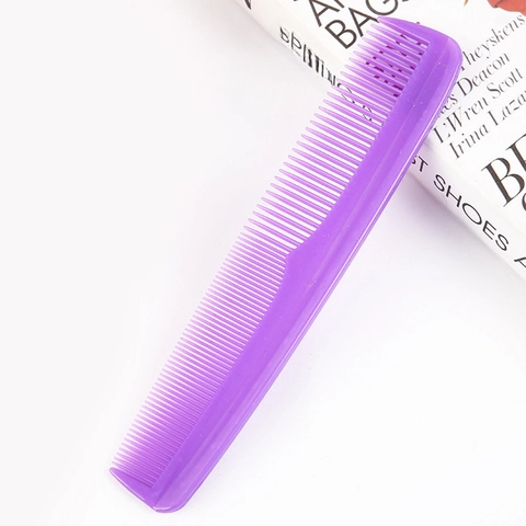 Mini Draagbare Plastic Haarkam Fijne Tanden Multi Kleur Styling Tool Voor Reizen En Dagelijks Gebruik
