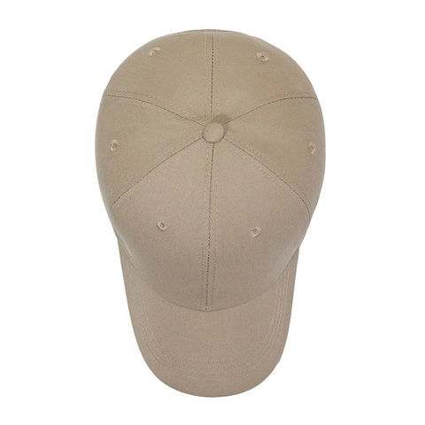 Casquette de Baseball Style Coréen Simple Couleur Unie Coton Polyester Visière Courbée Réglable Chapeau Pare-soleil Extérieur Homme Femme