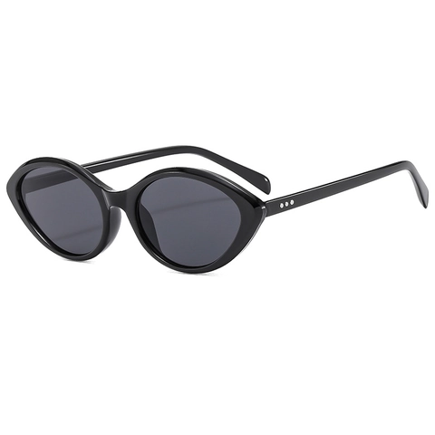 Gafas De Sol Cat Eye Vintage Retro Marco Pequeño Protección UV400 Moda PC Gafas Ópticas Para Mujeres