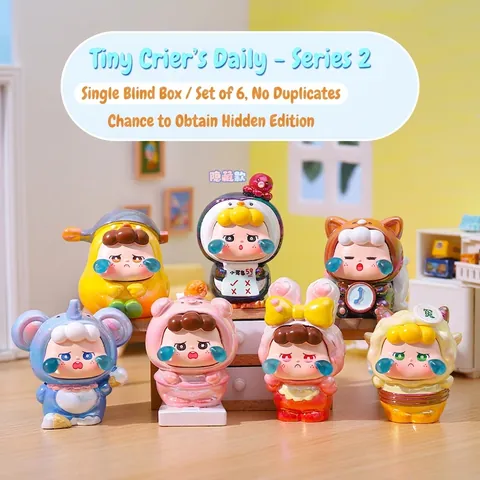 Schattige Cartoon Dierlijke Hars Blind Box Figuren Bureau Auto Decoratie Kawaii Verzamelbare Mini Figuren