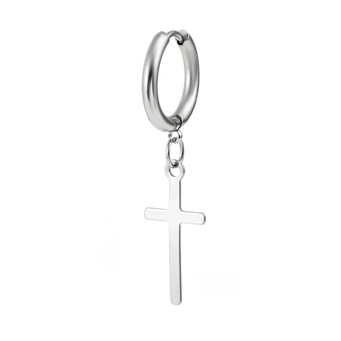 Orecchini A Cerchio In Acciaio Inossidabile Con Pendenti Punk Minimalista Geometrico Gioielli Streetwear Per Uomini Donne