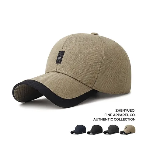 Cappellino Da Baseball Strutturato Poliestere Ricamo Regolabile Parasole Sportivo Casual Cappello Da Esterno Per Uomini
