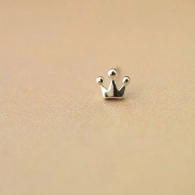 Orecchini A Lobo A Corona In Lega Stile Principessa Dolce Minimalista Gioielli Geometrici Per Donne Ragazze