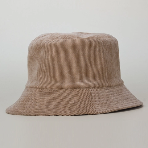 Sombrero De Pescador De Pana Retro Color Sólido Cálido Suave Plegable Protección Solar Casual Para Mujeres Hombres