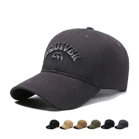Cappello Da Baseball In Cotone Ricamo Lettere 3D Fibbia In Metallo Regolabile Traspirante Protezione Solare Per Uomo Donna