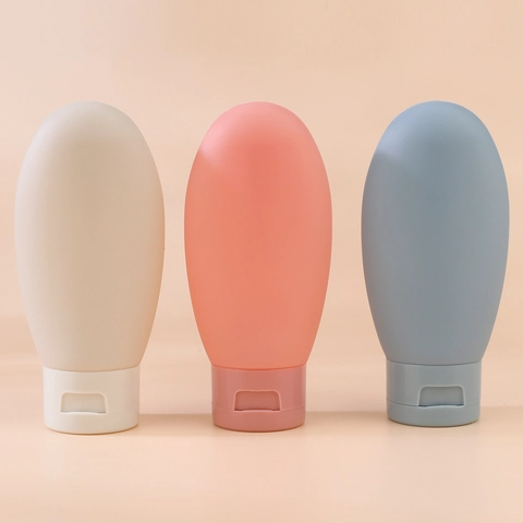 Botellas De Viaje Rellenables Silicona Comprimible A Prueba De Fugas Para Champú Loción Artículos De Tocador