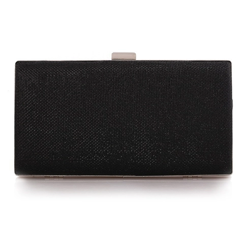 Borsa Da Sera Clutch Glitter Rettangolare Rigida Borsa Da Party Con Catena In Metallo Rimovibile Per Donne Matrimonio