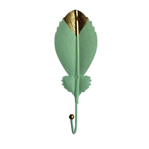 Dekorative Wandhaken Metall Blattform Ginkgo Monstera Eisen Kunst Aufhänger Für Schlüssel Kleidung Nordischer Stil Deko