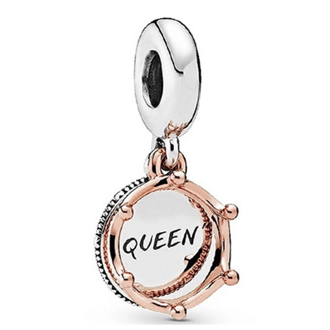 High Quality Crown Heart Charm DIY Beads Fashion Jewelry Metal Rhinestone Charms For Bracelet Necklace Making Women Accessories