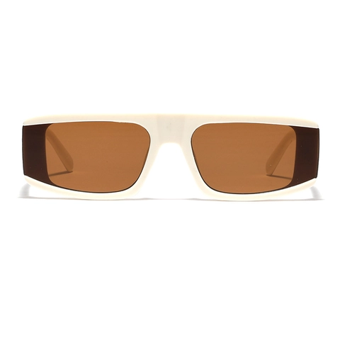 Y2K Retro Rechteckige Sonnenbrille Für Damen Herren Futuristisch Großer Rahmen UV400 Sonnenbrille Street Trendy Outdoor Mode Brillen