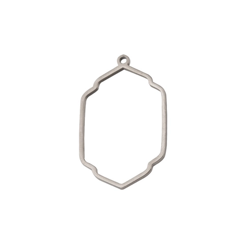 Colgantes De Marco Hueco Geométrico Acero Inoxidable 304 Hexágono Octágono Irregular Suministros Para Joyería Pulido Espejo