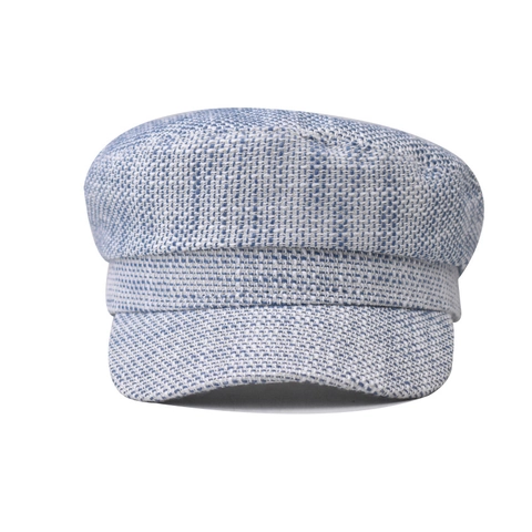 Gorra Newsboy Tejida Retro Estilo Británico Sombrero Baker Boy Algodón Poliéster Color Mixto Gorra Militar Plana Para Mujeres