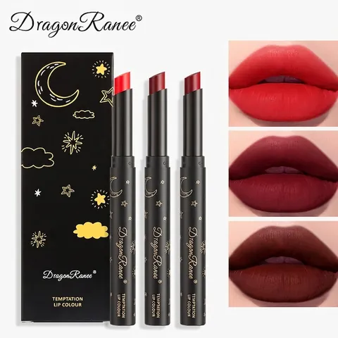 Matte Fluweel Lippenstift Pen Lip Liner Waterdicht Langdurige Draagbare Make-Up Cosmetica Vrouwen