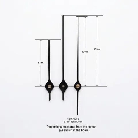 Aluminum Clock Hands Replacement Quartz Movement Pointers For DIY Wall Clock Repair Modern Home Decor Parts