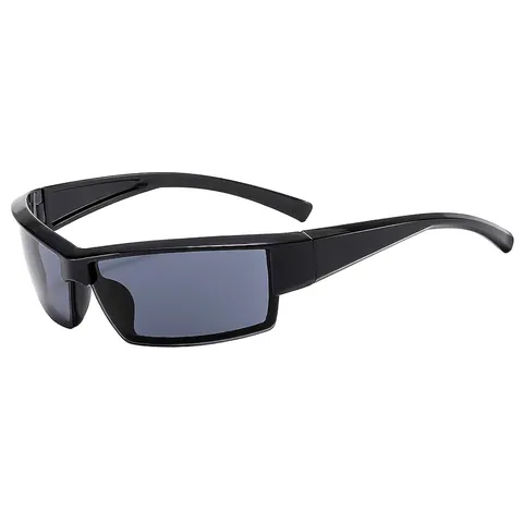 Sport Sonnenbrille Y2K Outdoor Radfahren Brille UV400 Schutz PC Rahmen Mode Schild Für Herren Damen