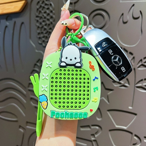 Cartoon Sanrio Stalen Bal Tekentafel Sleutelhanger Schattig Kuromi Paar Tas Hanger Klein Geschenk
