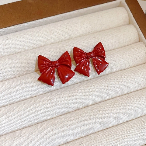 Vintage Bloem Kunstparel Druppel Oorbellen Met 925 Sterling Silver Earring Post Elegante Strass Emaille Studs Voor Dames